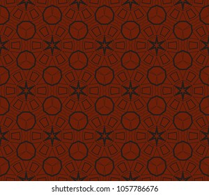Abstract repeat backdrop. Design for decor, prints, textile, furniture, cloth, digital. Vector monochrome seamless pattern