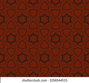 Abstract repeat backdrop. Design for decor, prints, textile, furniture, cloth, digital. Vector monochrome seamless pattern