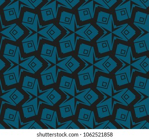 Abstract repeat backdrop. Design for decor, prints, textile, furniture, cloth, digital. Vector monochrome seamless pattern