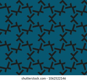 Abstract repeat backdrop. Design for decor, prints, textile, furniture, cloth, digital. Vector monochrome seamless pattern