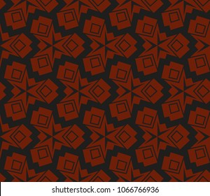 Abstract repeat backdrop. Design for decor, prints, textile, furniture, cloth, digital. Vector monochrome seamless pattern