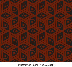 Abstract repeat backdrop. Design for decor, prints, textile, furniture, cloth, digital. Vector monochrome seamless pattern