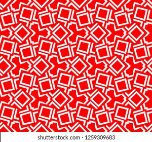 Abstract repeat backdrop. Design for decor, prints, textile, furniture, cloth, digital. Vector monochrome seamless pattern