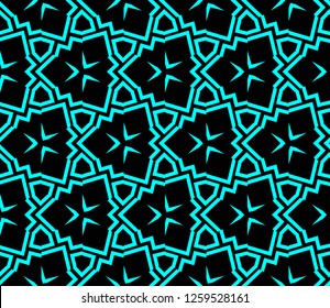 Abstract repeat backdrop. Design for decor, prints, textile, furniture, cloth, digital. Vector monochrome seamless pattern