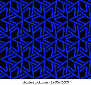 Abstract repeat backdrop. Design for decor, prints, textile, furniture, cloth, digital. Vector monochrome seamless pattern