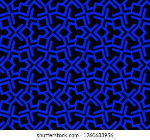 Abstract repeat backdrop. Design for decor, prints, textile, furniture, cloth, digital. Vector monochrome seamless pattern
