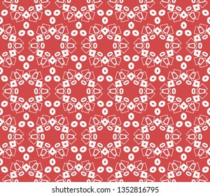 Abstract repeat backdrop. Design for decor, prints, textile, furniture, cloth, digital. Vector monochrome seamless pattern