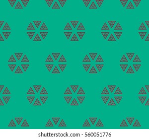 Abstract repeat backdrop. Design for decor, prints, textile, furniture, cloth, digital. Vector monochrome seamless pattern