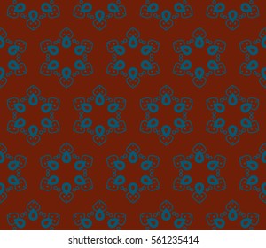 Abstract repeat backdrop. Design for decor, prints, textile, furniture, cloth, digital. Vector monochrome seamless pattern