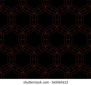 Abstract repeat backdrop. Design for decor, prints, textile, furniture, cloth, digital. Vector monochrome seamless pattern