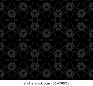 Abstract repeat backdrop. Design for decor, prints, textile, furniture, cloth, digital. Vector monochrome seamless pattern