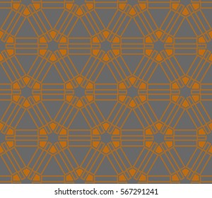 Abstract repeat backdrop. Design for decor, prints, textile, furniture, cloth, digital. Vector monochrome seamless pattern