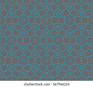 Abstract repeat backdrop. Design for decor, prints, textile, furniture, cloth, digital. Vector monochrome seamless pattern
