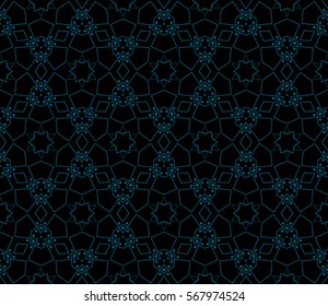 Abstract repeat backdrop. Design for decor, prints, textile, furniture, cloth, digital. Vector monochrome seamless pattern