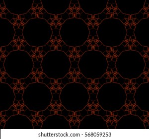 Abstract repeat backdrop. Design for decor, prints, textile, furniture, cloth, digital. Vector monochrome seamless pattern