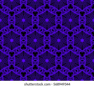 Abstract repeat backdrop. Design for decor, prints, textile, furniture, cloth, digital. Vector monochrome seamless pattern