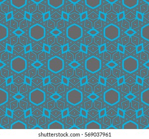 Abstract repeat backdrop. Design for decor, prints, textile, furniture, cloth, digital. Vector monochrome seamless pattern
