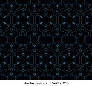 Abstract repeat backdrop. Design for decor, prints, textile, furniture, cloth, digital. Vector monochrome seamless pattern