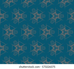 Abstract repeat backdrop. Design for decor, prints, textile, furniture, cloth, digital. Vector monochrome seamless pattern