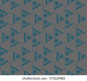 Abstract repeat backdrop. Design for decor, prints, textile, furniture, cloth, digital. Vector monochrome seamless pattern