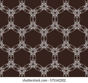 Abstract repeat backdrop. Design for decor, prints, textile, furniture, cloth, digital. Vector monochrome seamless pattern