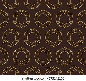 Abstract repeat backdrop. Design for decor, prints, textile, furniture, cloth, digital. Vector monochrome seamless pattern