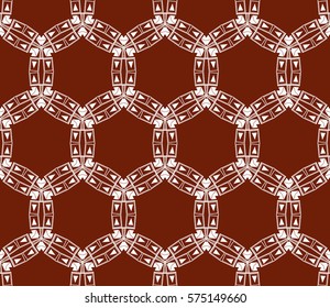 Abstract repeat backdrop. Design for decor, prints, textile, furniture, cloth, digital. Vector monochrome seamless pattern