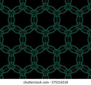 Abstract repeat backdrop. Design for decor, prints, textile, furniture, cloth, digital. Vector monochrome seamless pattern