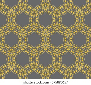 Abstract repeat backdrop. Design for decor, prints, textile, furniture, cloth, digital. Vector monochrome seamless pattern
