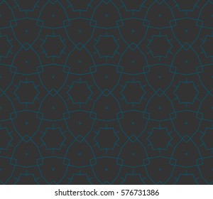 Abstract repeat backdrop. Design for decor, prints, textile, furniture, cloth, digital. Vector monochrome seamless pattern