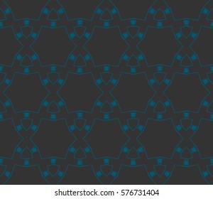 Abstract repeat backdrop. Design for decor, prints, textile, furniture, cloth, digital. Vector monochrome seamless pattern