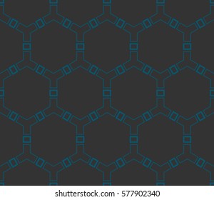 Abstract repeat backdrop. Design for decor, prints, textile, furniture, cloth, digital. Vector monochrome seamless pattern