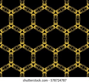 Abstract repeat backdrop. Design for decor, prints, textile, furniture, cloth, digital. Vector monochrome seamless pattern