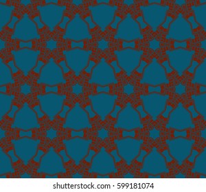 Abstract repeat backdrop. Design for decor, prints, textile, furniture, cloth, digital. Vector monochrome seamless pattern