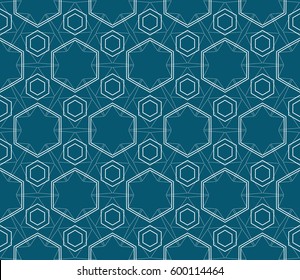 Abstract repeat backdrop. Design for decor, prints, textile, furniture, cloth, digital. Vector monochrome seamless pattern