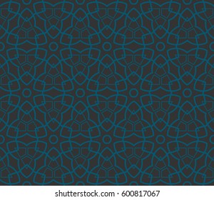 Abstract repeat backdrop. Design for decor, prints, textile, furniture, cloth, digital. Vector monochrome seamless pattern