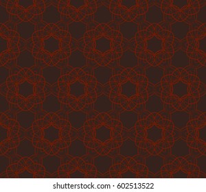 Abstract repeat backdrop. Design for decor, prints, textile, furniture, cloth, digital. Vector monochrome seamless pattern