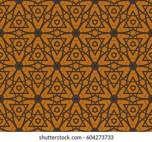 Abstract repeat backdrop. Design for decor, prints, textile, furniture, cloth, digital. Vector monochrome seamless pattern
