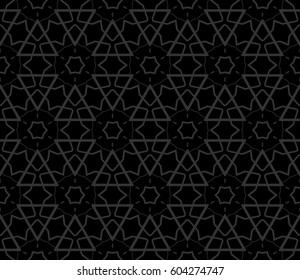 Abstract repeat backdrop. Design for decor, prints, textile, furniture, cloth, digital. Vector monochrome seamless pattern