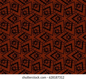 Abstract repeat backdrop. Design for decor, prints, textile, furniture, cloth, digital. Vector monochrome seamless pattern