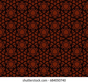 Abstract repeat backdrop. Design for decor, prints, textile, furniture, cloth, digital. Vector monochrome seamless pattern