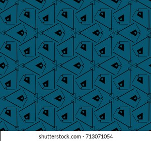 Abstract repeat backdrop. Design for decor, prints, textile, furniture, cloth, digital. Vector monochrome seamless pattern