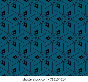 Abstract repeat backdrop. Design for decor, prints, textile, furniture, cloth, digital. Vector monochrome seamless pattern