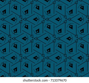 Abstract repeat backdrop. Design for decor, prints, textile, furniture, cloth, digital. Vector monochrome seamless pattern