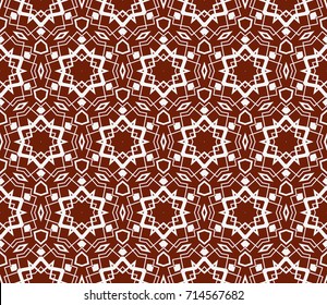 Abstract repeat backdrop. Design for decor, prints, textile, furniture, cloth, digital. Vector monochrome seamless pattern