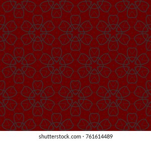 Abstract repeat backdrop. Design for decor, prints, textile, furniture, cloth, digital. Vector monochrome seamless pattern