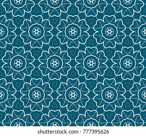 Abstract repeat backdrop. Design for decor, prints, textile, furniture, cloth, digital. Vector monochrome seamless pattern