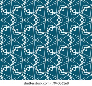 Abstract repeat backdrop. Design for decor, prints, textile, furniture, cloth, digital. Vector monochrome seamless pattern