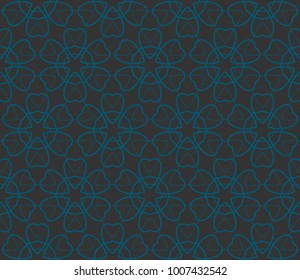 Abstract repeat backdrop. Design for prints, textile, decor, fabric. Vector monochrome seamless pattern