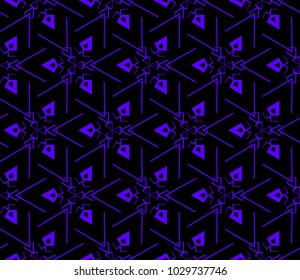 Abstract repeat backdrop. Design for prints, textile, decor, fabric. Vector monochrome seamless pattern